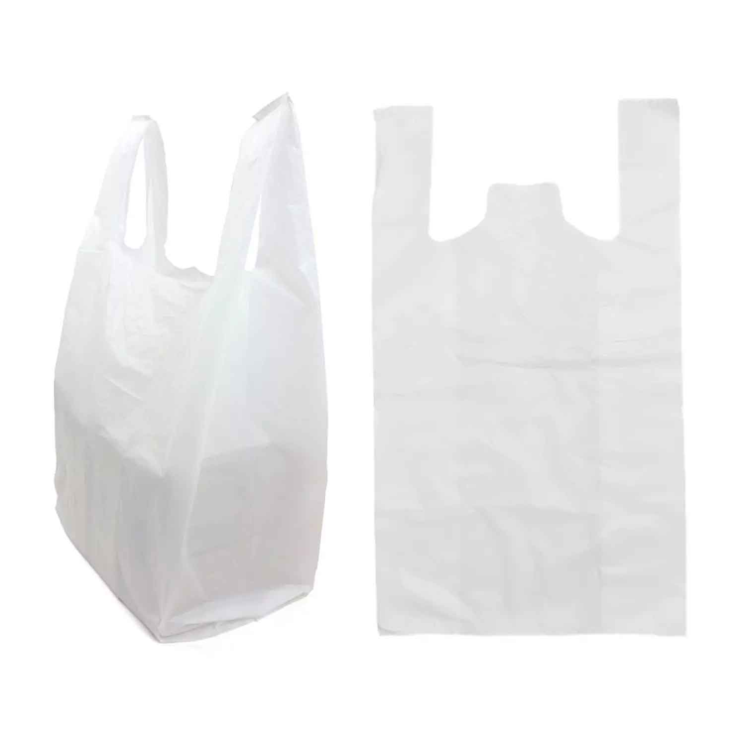 Carrier bag jumbo white 